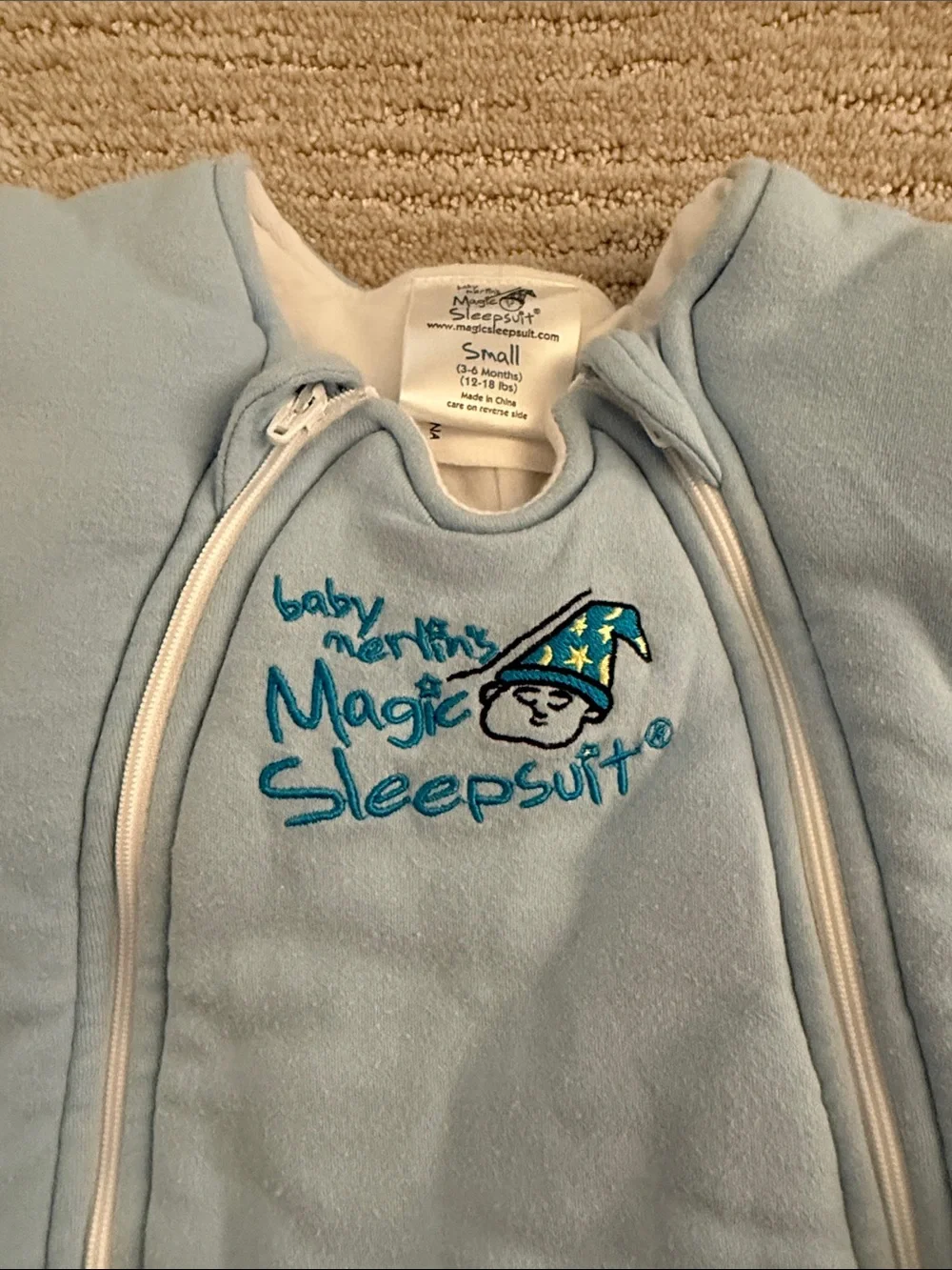 Baby Merlin cozy light